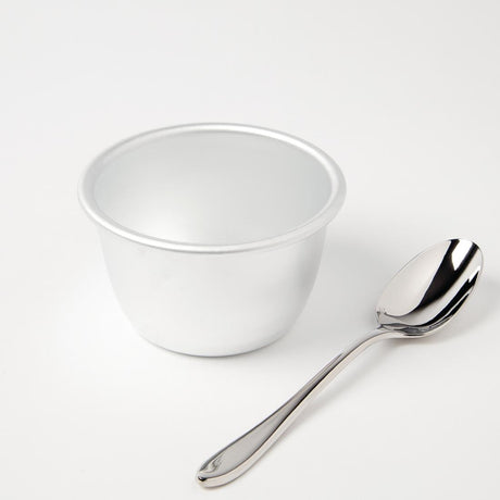 Vogue Aluminium Mini Pudding Basin 200ml