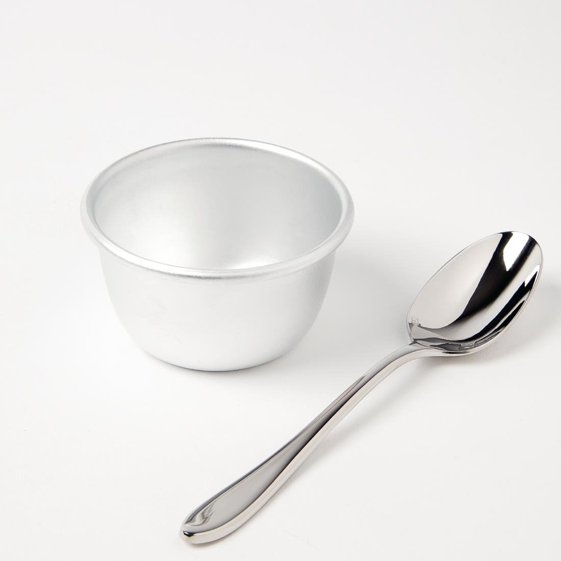 Vogue Aluminium Mini Pudding Basin 105ml