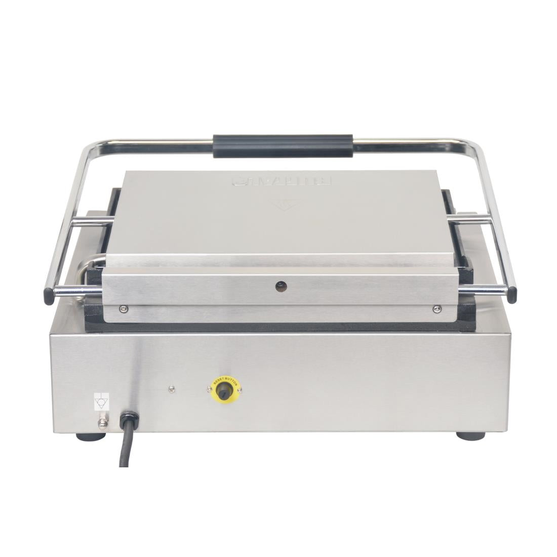 Buffalo Large Ribbed Top Contact Grill