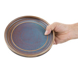 Olympia Cavolo Flat Round Plates Iridescent 180mm (Pack of 6)