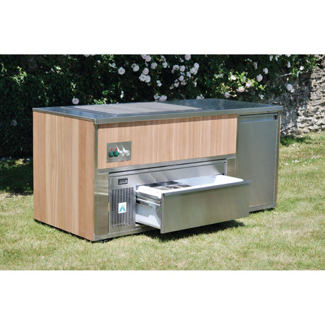 Synergy Grill Outdoor Cook Station 900 with Adande Drawer Fridge