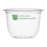 Vegware 96-Series Compostable PLA Deli Pots 10oz (Pack of 1000)