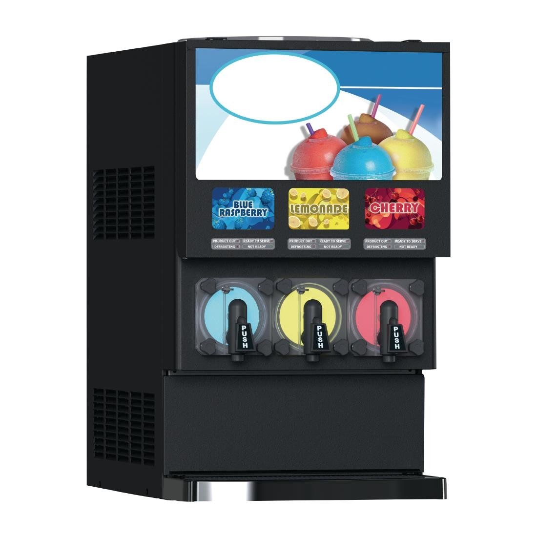 Blue Ice Carbonated Triple Slush Machine T516-3