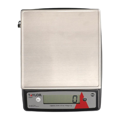 Taylor Stainless Steel Digital Portion Control Heavy Duty Kitchen Scale 10kg TE22FT