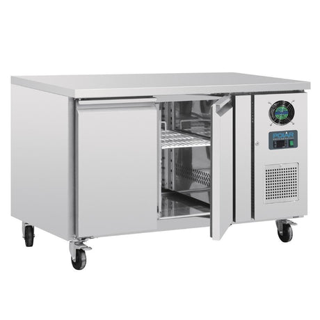 Polar U-Series Double Door Counter Freezer 282Ltr