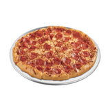 Vogue Aluminium Pizza Tray Wide Rim 10in