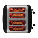 Dualit 4 Slice Lite Toaster Black 46205