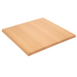 Bolero Pre-drilled Square Tabletop Beech Effect 600mm