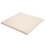 Bolero Pre-drilled Square Table Top White 600mm