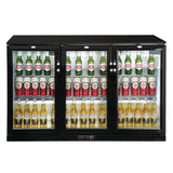 Polar G-Series Back Bar Cooler with Hinged Doors 320Ltr