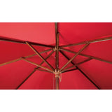 Bolero Round Parasol 2.5m Diameter Red