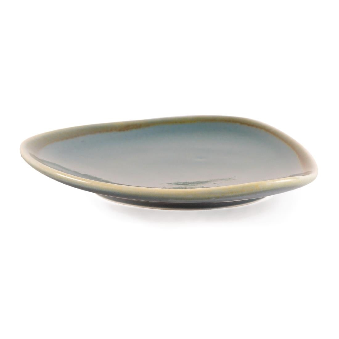 Olympia Kiln Triangular Side Plate Ocean 165mm (Pack of 6)