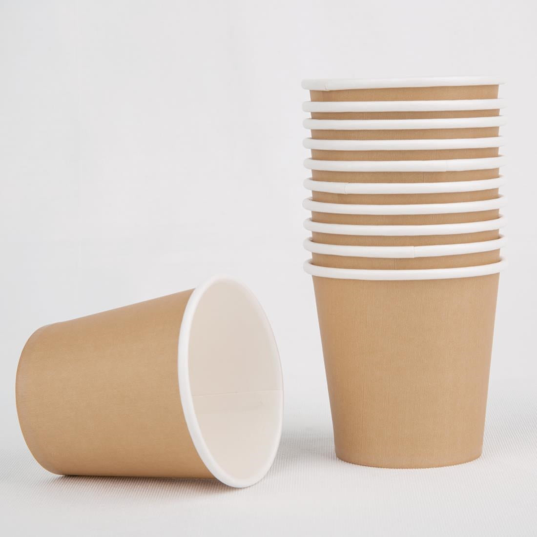 Fiesta Recyclable Espresso Cups Single Wall Kraft 114ml / 4oz (Pack of 1000)