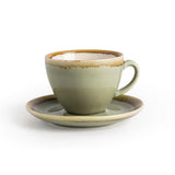 Olympia Kiln Cappuccino Saucer Moss 140mm (Pack of 6)