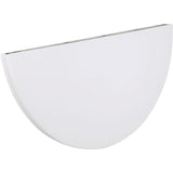 Bolero Round PE Centre Folding Table White 6ft