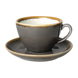 Olympia Kiln Cappuccino Cup Smoke 340ml