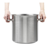 Matfer Bourgeat Excellence Stainless Steel Stock Pot 24cm