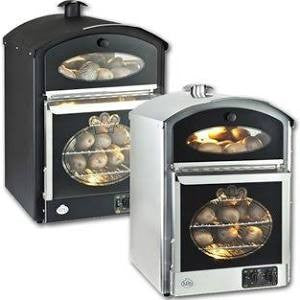 King Edward Bake-King Potato Oven Black