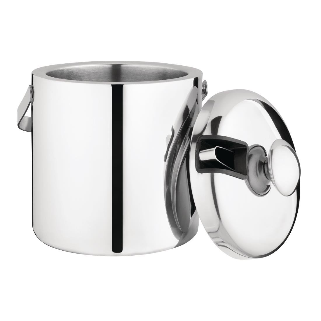 Olympia Ice Bucket with Lid & Tongs 1.23Ltr