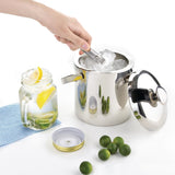 Ice Bucket with Lid and Tongs 1.23Ltr