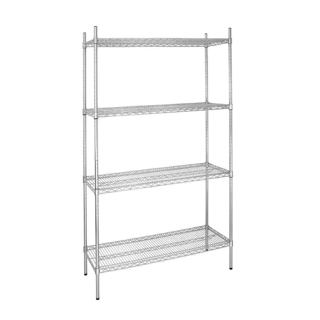 Vogue 4 Tier Wire Shelving Kit 915x460mm