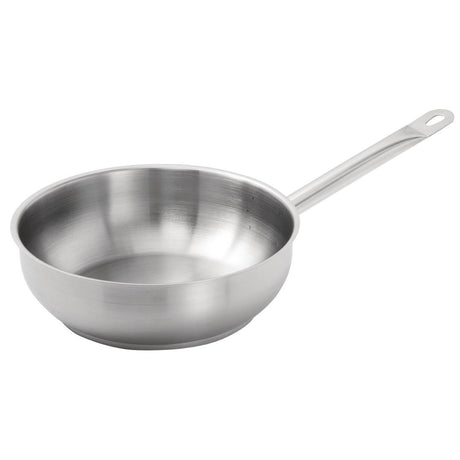 Vogue Stainless Steel SautŽ Pan 24cm