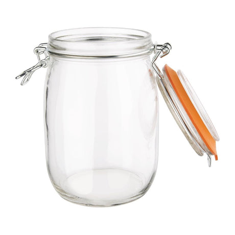 Vogue Clip Top Preserve Jar 1000ml