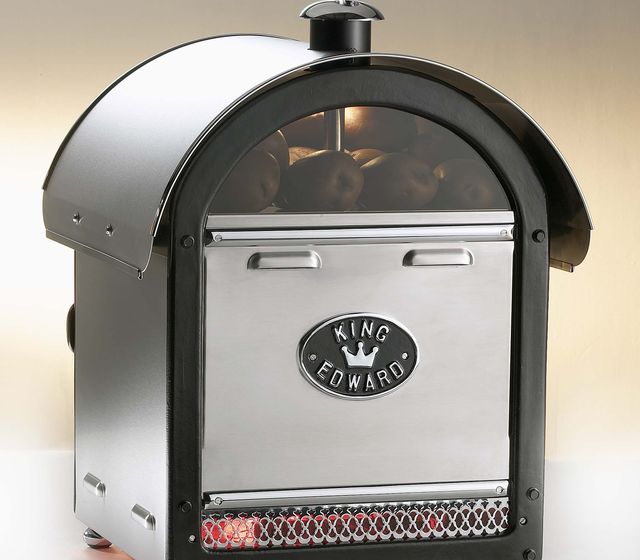 King Edward Potato Baker Small Black PB1FV