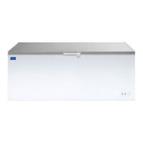 Arctica 568 Ltr Chest Freezer - White with Stainless Steel Lid