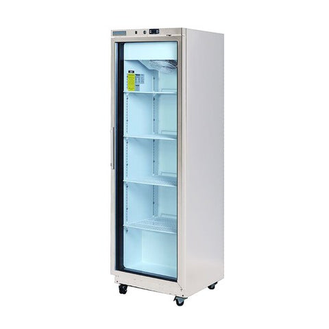 Arctica Medium Duty 356Ltr Glass Door Fridge