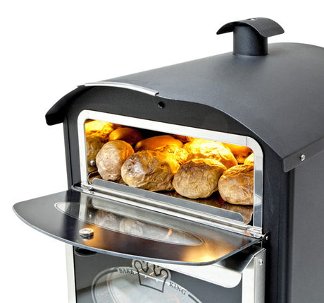 King Edward Bake King Mini Potato Oven Black BKM-BLK