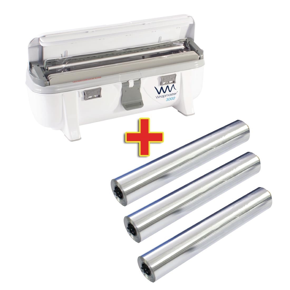 Special Offer Wrapmaster 3000 Dispenser and 3 x 90m Foil