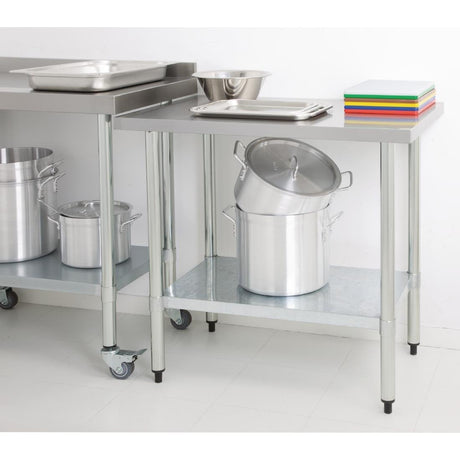 Vogue Stainless Steel Prep Table 1500mm