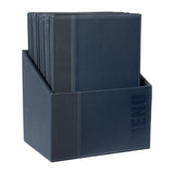 Securit Contemporary Menu Covers and Storage Box A4 Blue (20 pack)