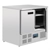 Polar 2 Door Compact Counter Fridge 240Ltr