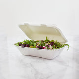 Vegware Compostable Clamshell Hinged Meal Boxes