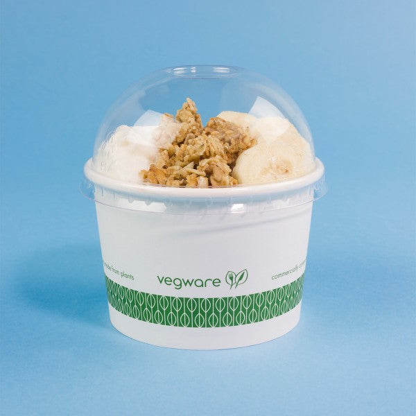 Vegware Compostable Hot Food Pots 230ml / 8oz (1000 Pack)