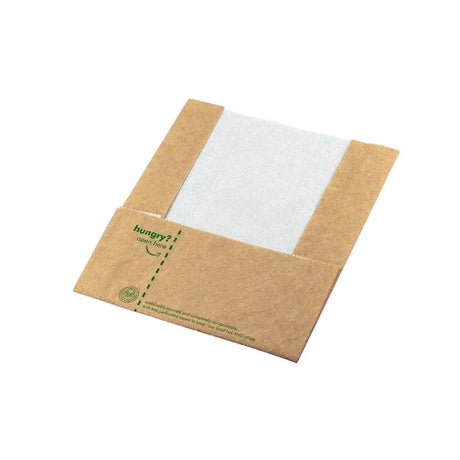Vegware Compostable Kraft Panini Bags (500 pack)